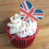 24 Union Jack Heart