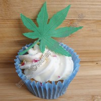 12 Large Cannabis Leaf