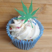 24 Medium Cannabis Leaf