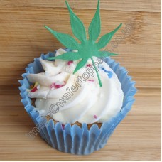 24 Medium Cannabis Leaf