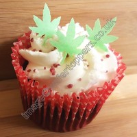 36 Small Cannabis Leaf